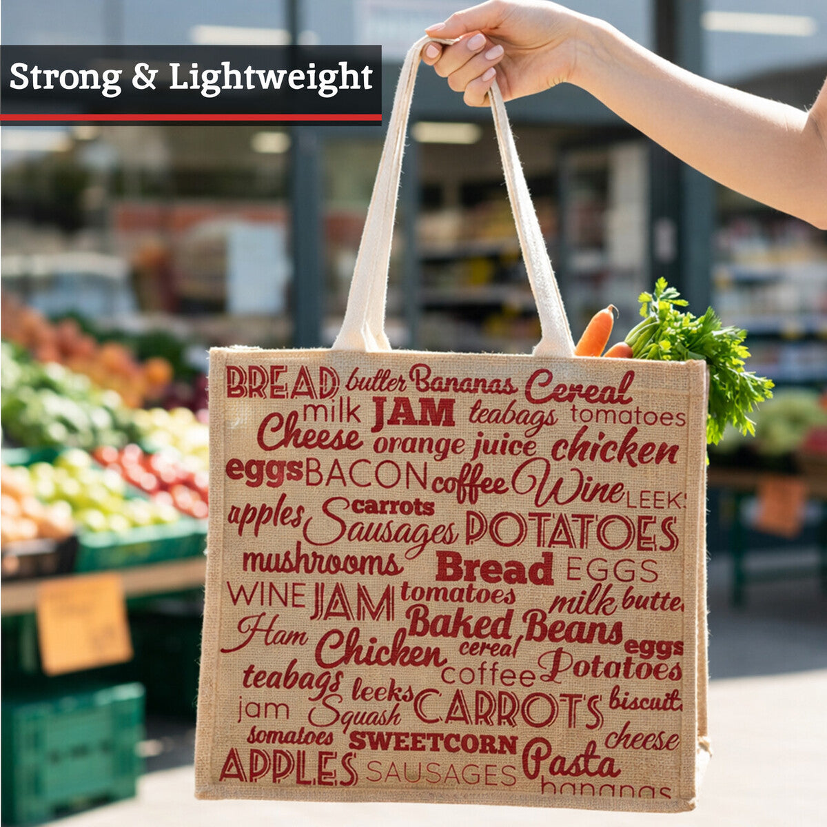 Orsina Jade Eco-Friendly Reusable Shopping Bag – Durable Grocery Tote