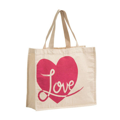 Orsina Jade Love Shopping Bag – Eco-Friendly Reusable Grocery Tote