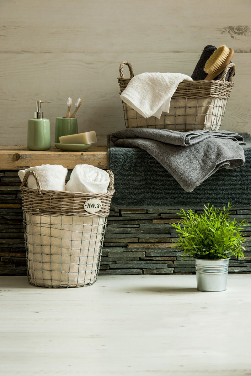 Orsina Lida Round Laundry Baskets – Set of 3 Home Storage Hampers