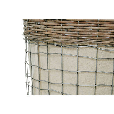 Orsina Lida Round Laundry Baskets – Set of 3 Home Storage Hampers