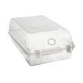 Orsina Tavia Men's Shoe Box – Clear Stackable Wardrobe Storage Organiser