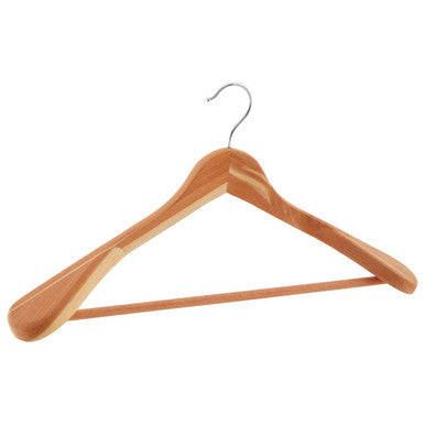 Orsina Cedar Wood Trouser Rail Clothes Hanger – Luxury Wardrobe Storage