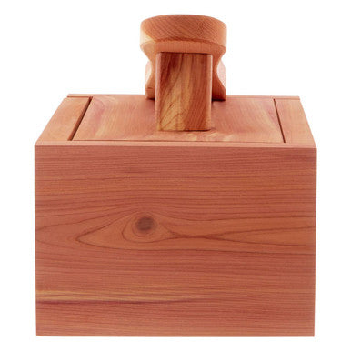 Orsina Cedar Wood Shoe Shine Box – Luxury Shoe Care Storage Organiser