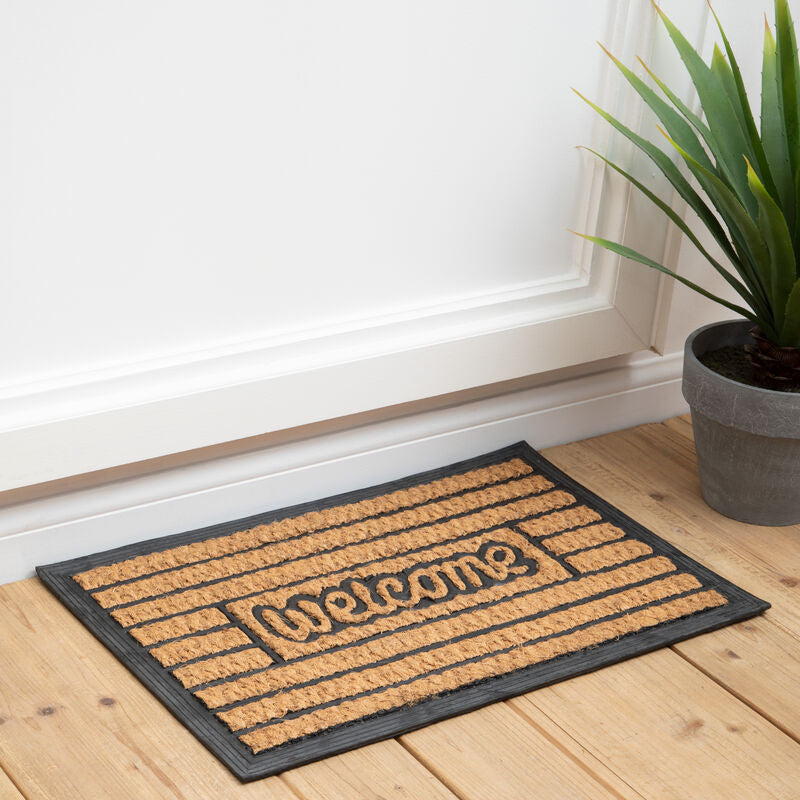 Orsina Welcome Coir Panama Doormat – Eco-Friendly Natural Fiber Mat