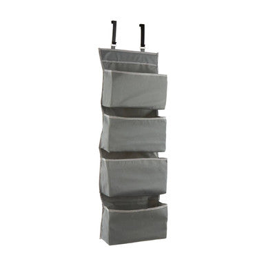 Orsina Verti Grey Over Door Hanging Organiser | Space Saving Storage