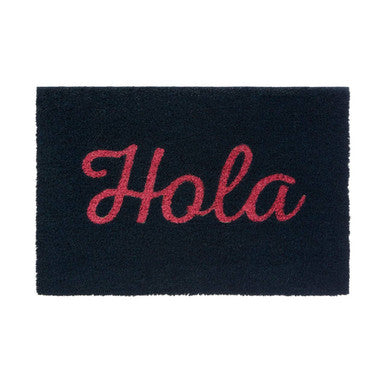 Orsina Neon Hola Coir Doormat – Modern Eco-Friendly Outdoor Welcome Mat