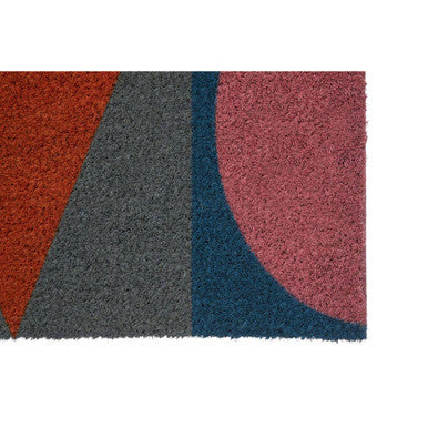 Orsina Mediterranean Coir Doormat – Multicoloured Weather-Resistant Mat
