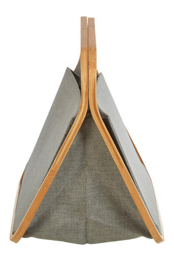 Orsina Carrick Grey Storage Basket with Handle – Portable Shower Caddy