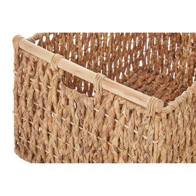Orsina Lidi Water Hyacinth Storage Baskets | Woven Set of 5