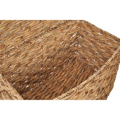 Orsina Lidi Water Hyacinth Storage Baskets | Woven Set of 6