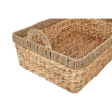 Orsina Lidi Set of 3 Seagrass Storage Baskets with Handles