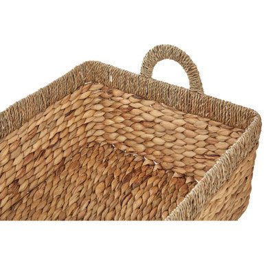 Orsina Lidi Set of 3 Seagrass Storage Baskets with Handles