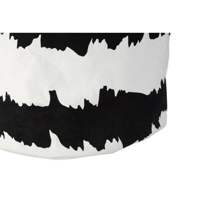 Orsina Harga Laundry Basket – Black and White Modern Storage Hamper