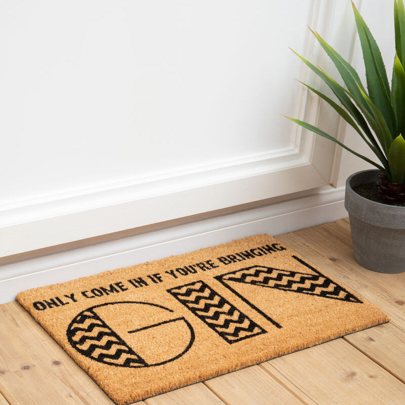 Orsina Filta Gin Doormat – Modern Coir Entrance Mat for Front Door