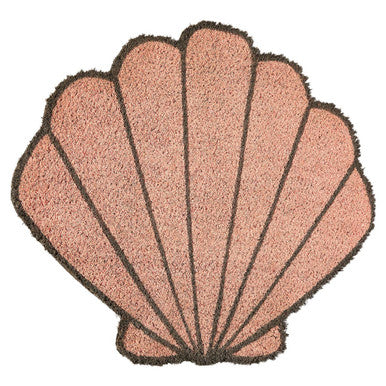 Orsina Shell Coir Doormat – Eco-Friendly Coastal Outdoor Entrance Mat