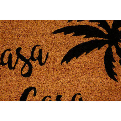 Orsina Mimo Mi Casa Su Casa Coir Doormat – Modern Entryway Decor