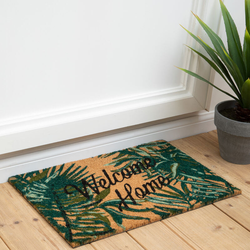Orsina Filta Winter Palm Doormat – Textured Entryway Floor Mat