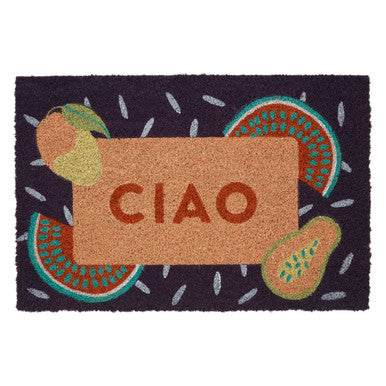 Orsina Filta Ciao Coir Doormat – Modern Non-Slip Welcome Entryway Mat