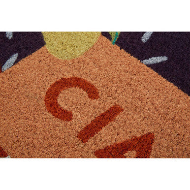 Orsina Filta Ciao Coir Doormat – Modern Non-Slip Welcome Entryway Mat