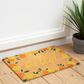 Orsina La Dolce Frutta Coir Doormat – Modern Fruit Design Entryway Mat