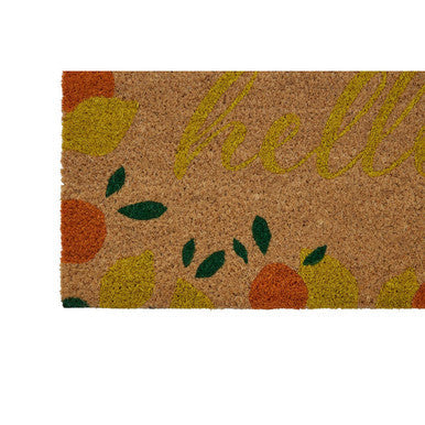 Orsina La Dolce Frutta Coir Doormat – Modern Fruit Design Entryway Mat