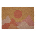 Orsina Bellevie Sunrise Coir Doormat – Modern Welcome Entrance Mat