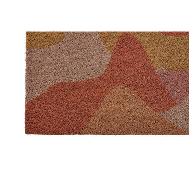 Orsina Bellevie Sunrise Coir Doormat – Modern Welcome Entrance Mat