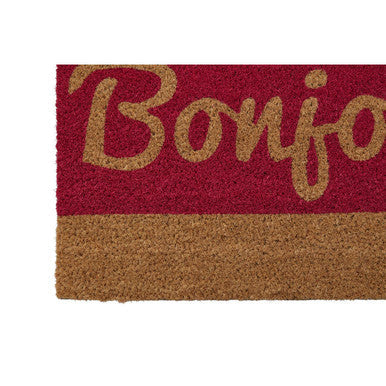 Orsina Bonjour Doormat – Modern Minimalist Coir Welcome Mat for Entrances