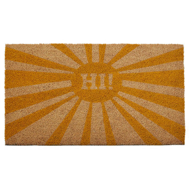 Orsina Hi Coir Doormat – Modern Minimalist Front Door Welcome Mat