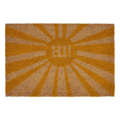 Orsina Hi Coir Doormat – Modern Minimalist Front Door Welcome Mat