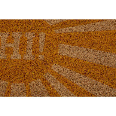 Orsina Hi Coir Doormat – Modern Minimalist Front Door Welcome Mat