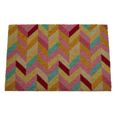 Orsina Filta Multi Colour Coir Doormat – Durable Modern Entrance Mat