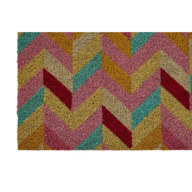Orsina Filta Multi Colour Coir Doormat – Durable Modern Entrance Mat