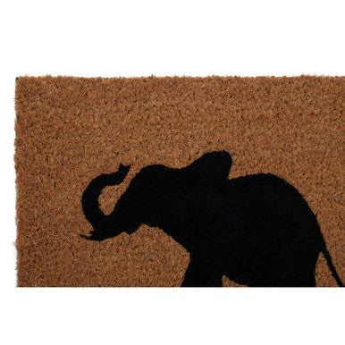 Orsina Elephant and Baby Elephant Non-Slip Doormat – Animal Decor