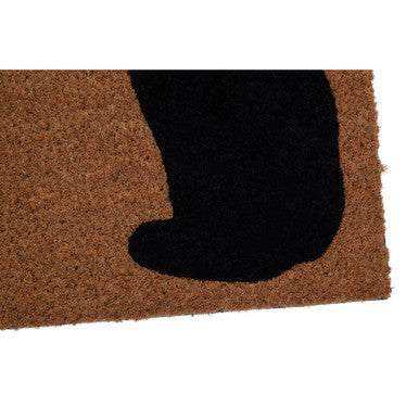 Orsina Filta Coir Cat Doormat – Non-Slip PVC Backing Entryway Rug