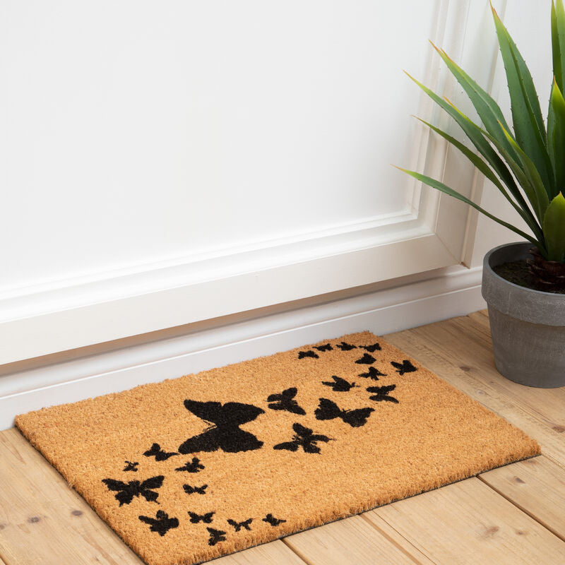 Orsina Filta Butterflies Doormat – Non-Slip Durable Entryway Mat