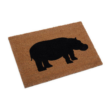 Orsina Filta Hippo Doormat – Non-Slip Coir Bristle Entryway Mat