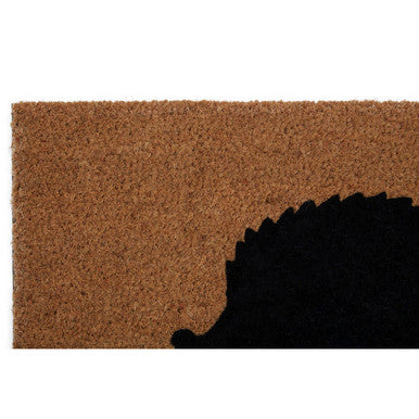 Orsina Hedgehog Doormat – Non-Slip Coir Bristle Entryway Mat