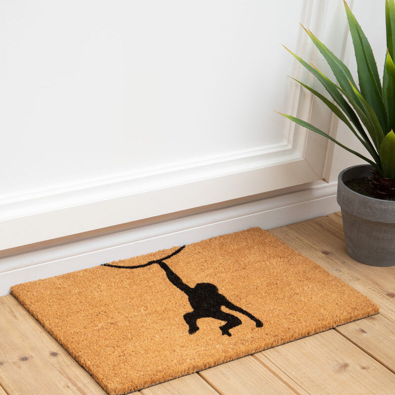 Filta Tree Monkey Coir Doormat – Non-Slip Nature-Inspired Entryway Rug