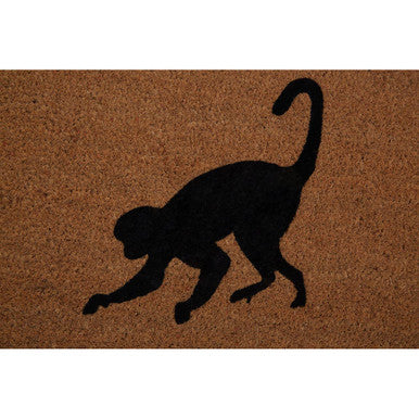 Orsina Monkey Doormat – Non-Slip Coir Dirt Scraper Entryway Rug