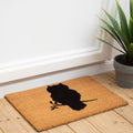 Orsina Filta Owl Doormat – Non-Slip Coir Entryway Rug for Outdoors
