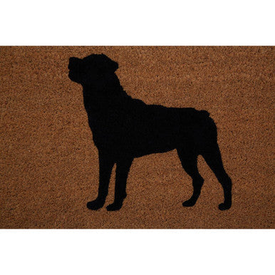Orsina Rottweiler Doormat – Non-Slip Coir Entrance Mat for Dog Lovers