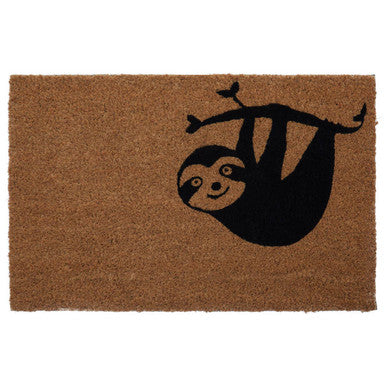 Filta Baby Sloth Doormat | Non-Slip Coir Entryway Mat by Orsina