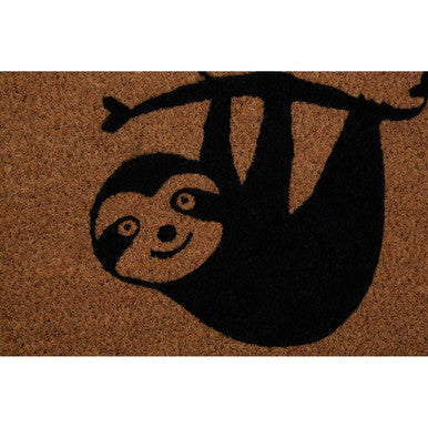 Filta Baby Sloth Doormat | Non-Slip Coir Entryway Mat by Orsina