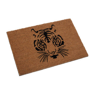 Orsina Filta Tiger Face Doormat – Non-Slip Coir Entryway Rug