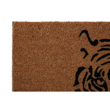 Orsina Filta Tiger Face Doormat – Non-Slip Coir Entryway Rug