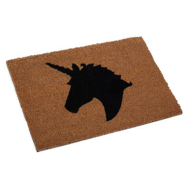 Orsina Filta Unicorn Doormat – Non-Slip Coir Entryway Mat for Outdoors