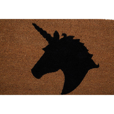 Orsina Filta Unicorn Doormat – Non-Slip Coir Entryway Mat for Outdoors