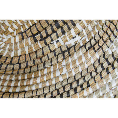 Orsina Lidi Oval Straw Baskets – Set of 3 Woven Storage Baskets