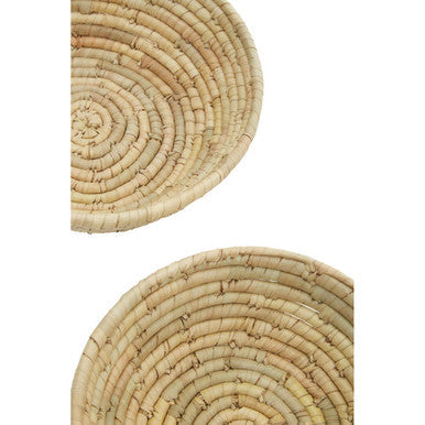 Orsina Lidi Palm Leaf Baskets - Set of 3 Sustainable Woven Storage